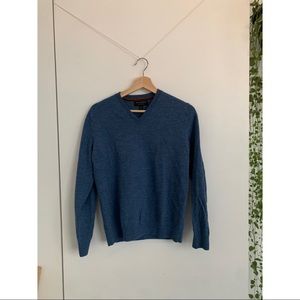 Vintage Banana Republic Sweater Blue 100% Merino Wool